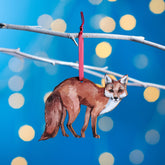 Oakdene Designs Christmas Decorations Fox Christmas Tree Decoration